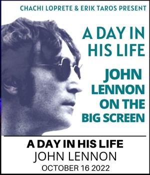 A DAY IN HIS LIFE: JOHN LENNON